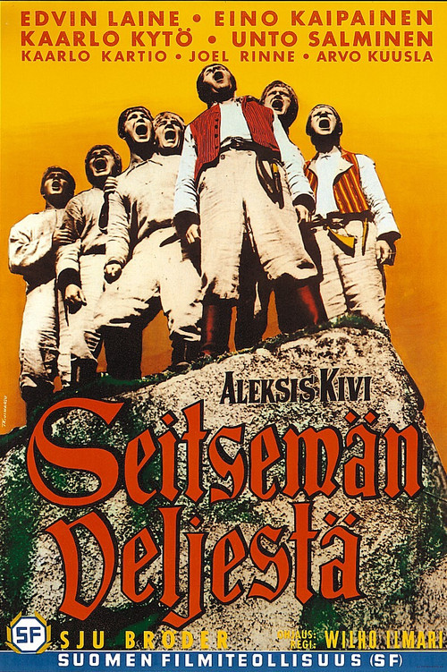 Movie poster for Seitsemän veljestä (1939)