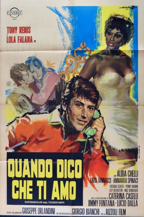 Movie poster for Quando dico che ti amo (1967)