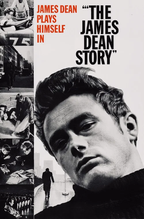 Movie poster for The James Dean Story (1957)