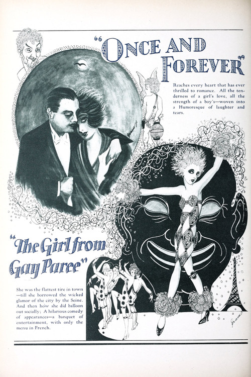 Movie poster for The Girl from Gay Paree (1927)