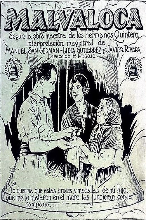 Movie poster for Malvaloca (1926)