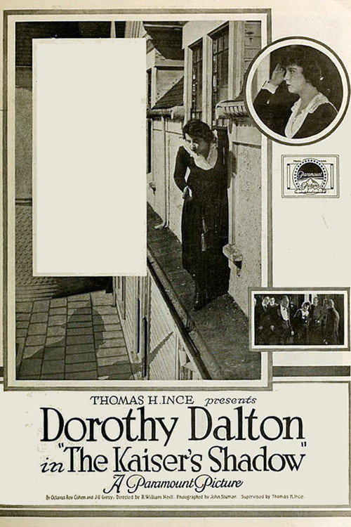 Movie poster for The Kaiser's Shadow (1918)