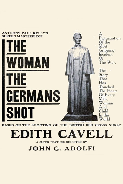 Movie poster for The Woman the Germans Shot (1918)