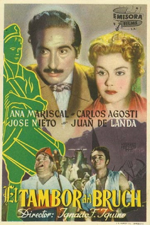 Movie poster for El tambor del Bruch (1948)