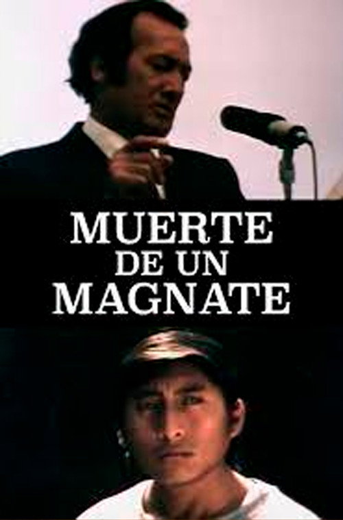 Movie poster for Muerte de un Magnate (1980)