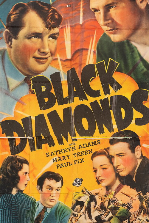 Movie poster for Black Diamonds (1940)