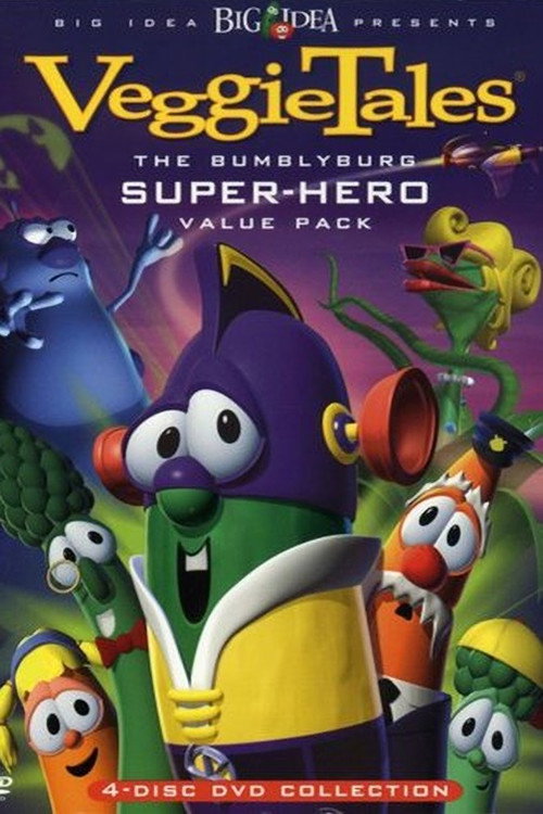 Movie poster for VeggieTales: The Bumblyburg Super-Hero Value Pack (2007)
