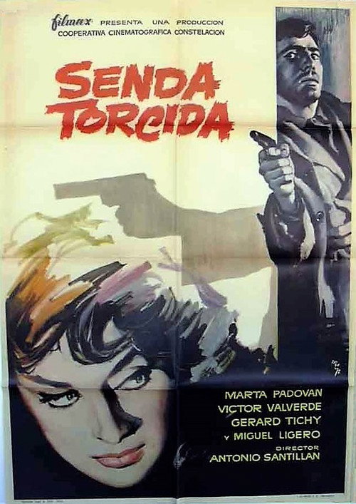 Movie poster for Senda torcida (1963)