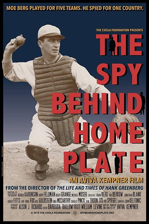 Movie poster for The Spy Behind Home Plate (2019)