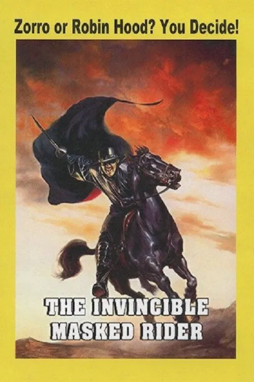 Movie poster for The Invincible Masked Rider (1963)