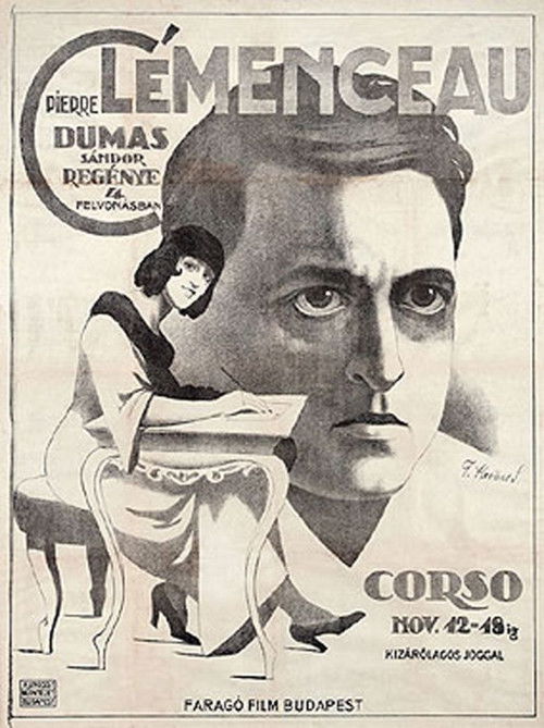 Movie poster for The Clemenceau Affair (1917)