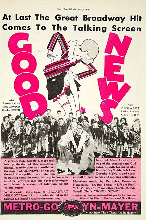 Movie poster for Good News (1930)