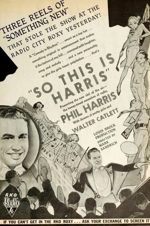 Movie poster for So This Is Harris! (1933)