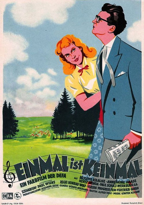 Movie poster for Once Is Never (1955)