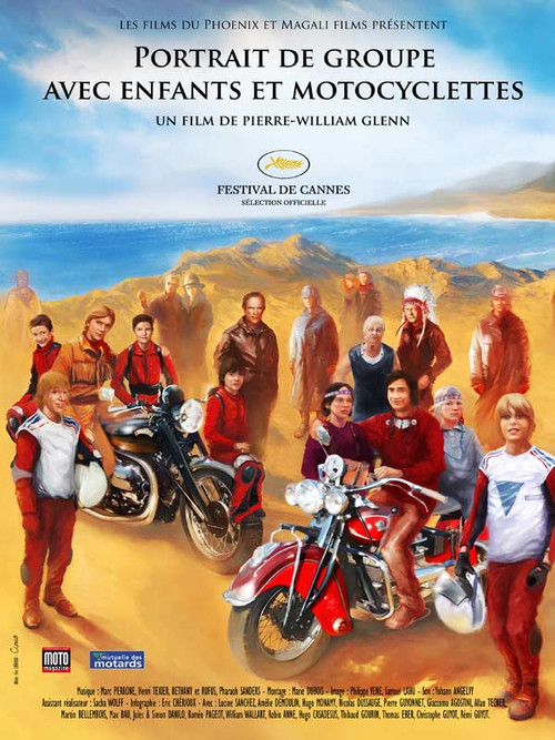 Movie poster for Portrait de groupe avec enfants et motocyclettes (2009)