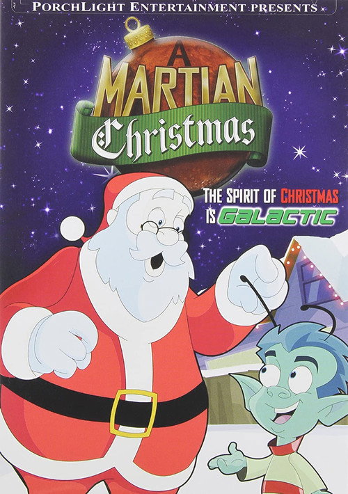 Movie poster for A Martian Christmas (2009)