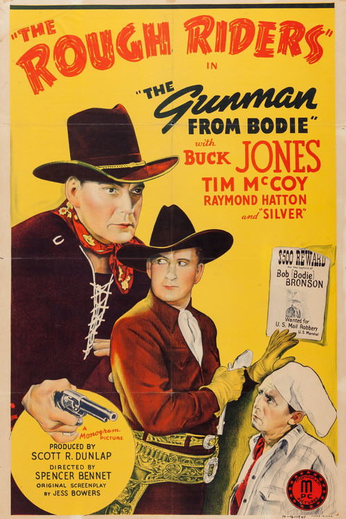 Movie poster for The Gunman From Bodie (1941)