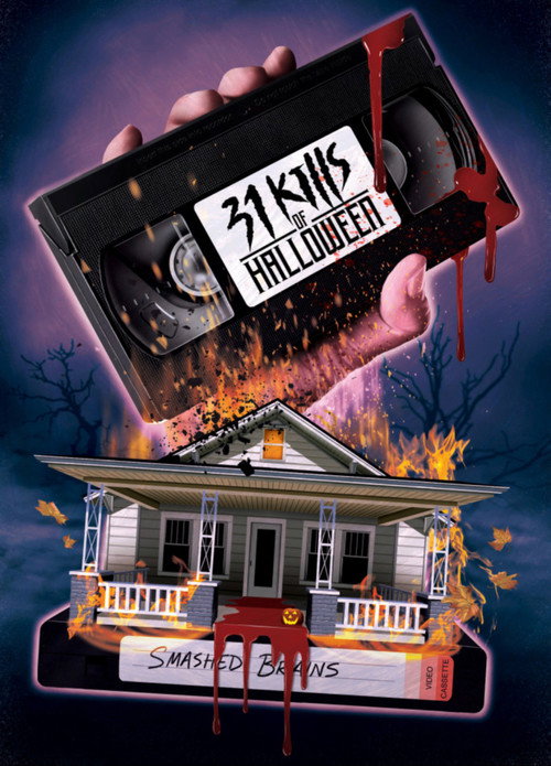 Movie poster for 31 Kills of Halloween (2024)