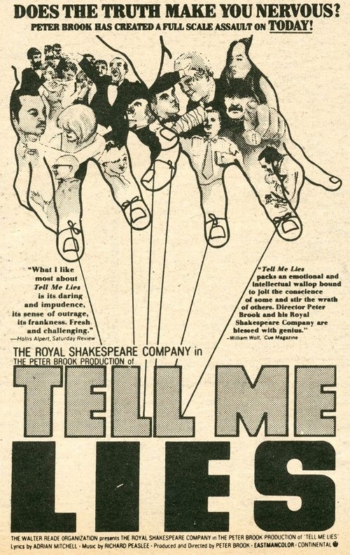 Movie poster for Tell Me Lies (1968)