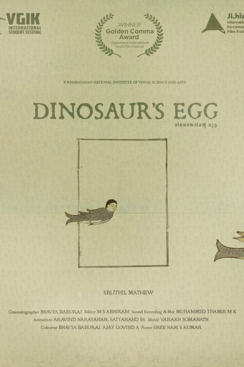 Movie poster for Dinosaur's Egg (2024)