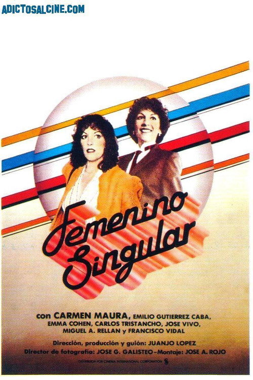 Movie poster for Femenino singular (1982)