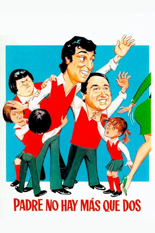 Movie poster for Padre no hay más que dos (1982)