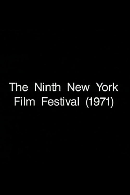 Movie poster for Notes on the New York Film Festival (1971)