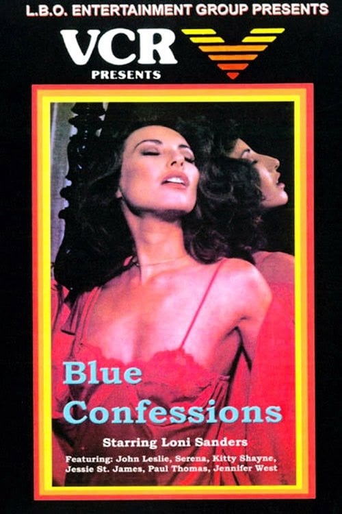 Movie poster for Blue Confessions (1983)