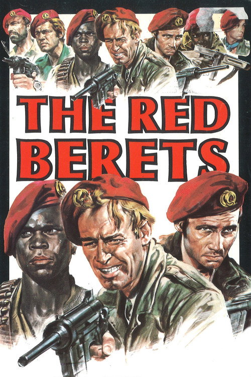Movie poster for The Seven Red Berets (1969)