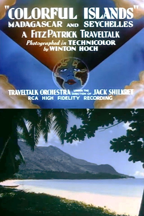 Movie poster for Colorful Islands: Madagascar and Seychelles (1935)