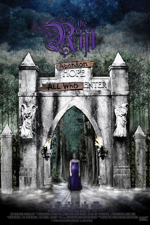 Movie poster for The Rift (2009)