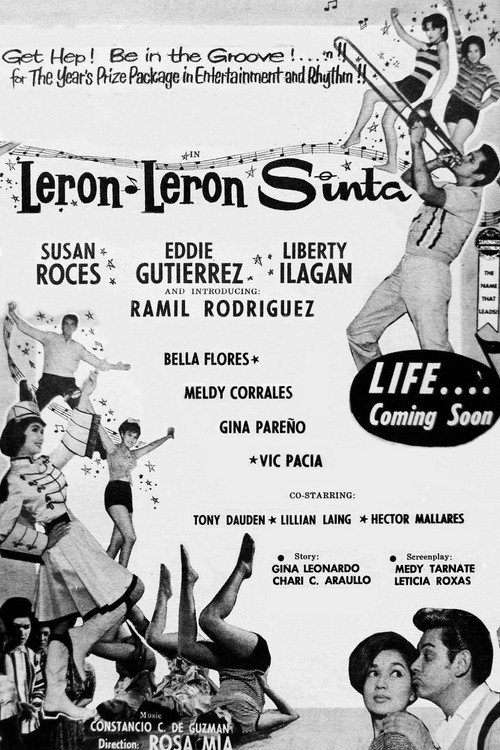 Movie poster for Leron Leron Sinta (1964)