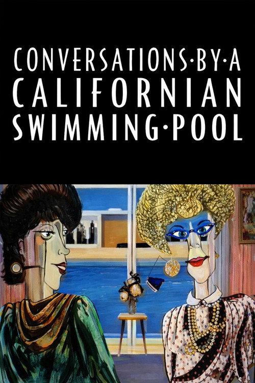 Movie poster for Conversations by a Californian Swimming Pool (1986)