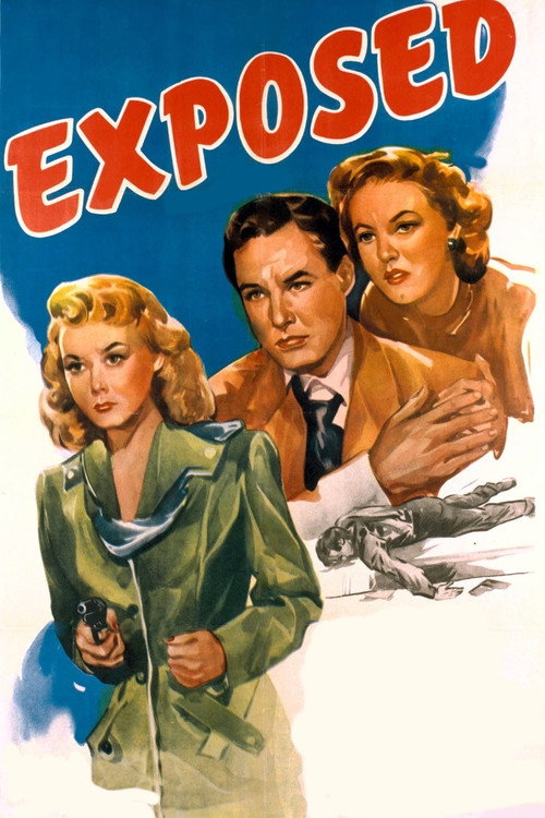 Movie poster for Exposed (1947)
