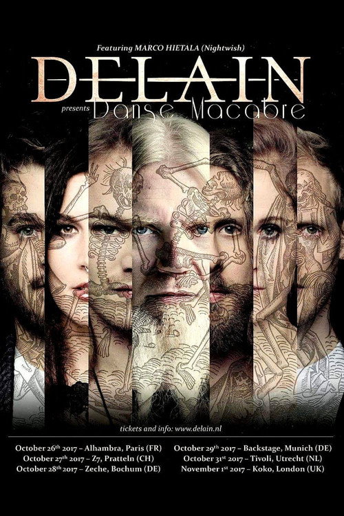 Movie poster for Delain - Danse Macabre live at TivoliVredenburg (2019)