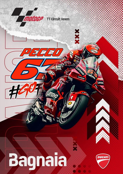 Movie poster for Dream On – Ducati and Bagnaia’s Pursuit of Glory (2025)