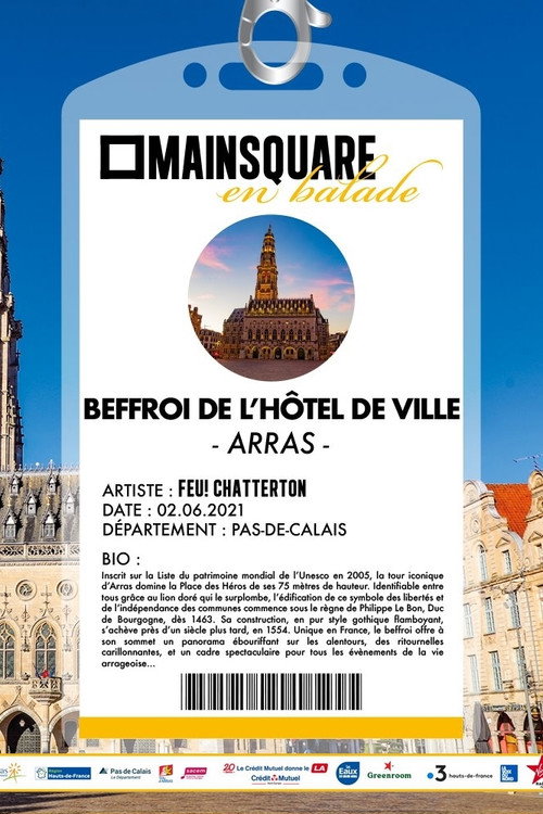 Movie poster for Feu! Chatterton - Main Square en balade (2021)