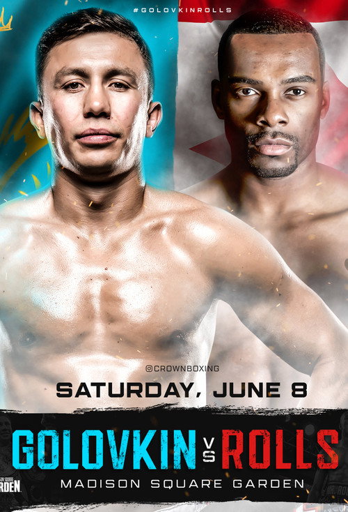 Movie poster for Gennady Golovkin vs. Steve Rolls (2019)