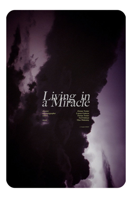 Movie poster for Living in a Miracle (2025)