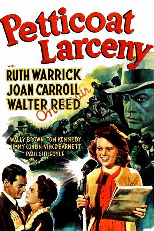 Movie poster for Petticoat Larceny (1943)