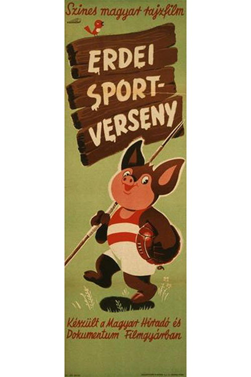 Movie poster for Sport Competition in the Forest (1952)