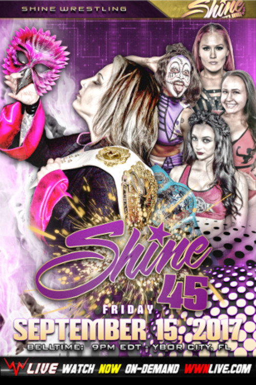 Movie poster for SHINE 45 (2017)