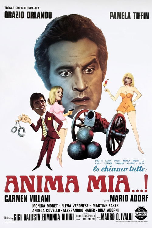 Movie poster for Anima mia (1974)