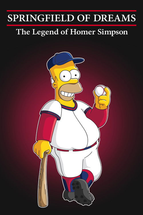 Movie poster for Springfield of Dreams: The Legend of Homer Simpson (2017)