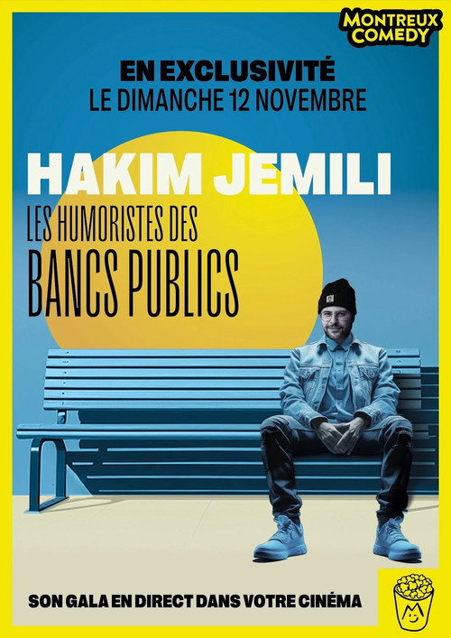Movie poster for Montreux Comedy Festival 2023 - Les humoristes des bancs publics (2023)