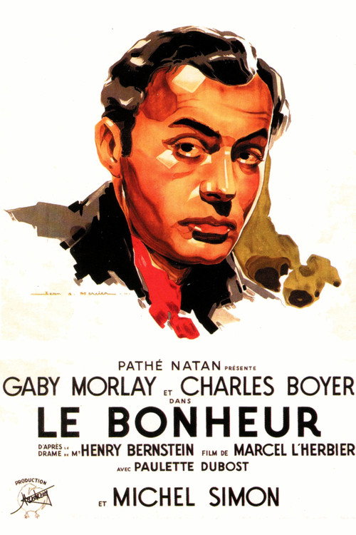 Movie poster for Le Bonheur (1934)