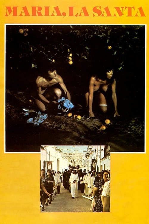 Movie poster for María, la santa (1977)