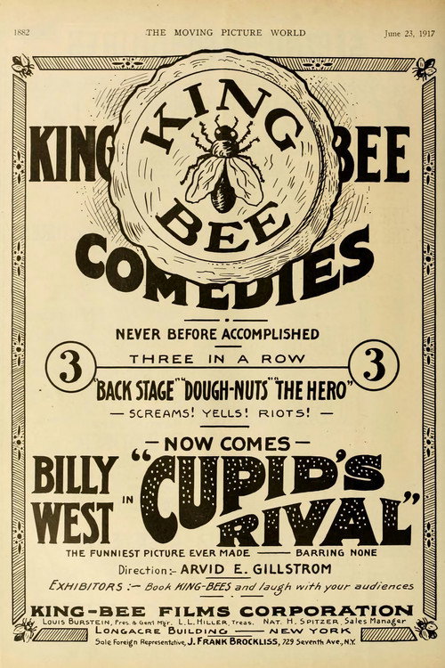 Movie poster for Cupid's Rival (1917)