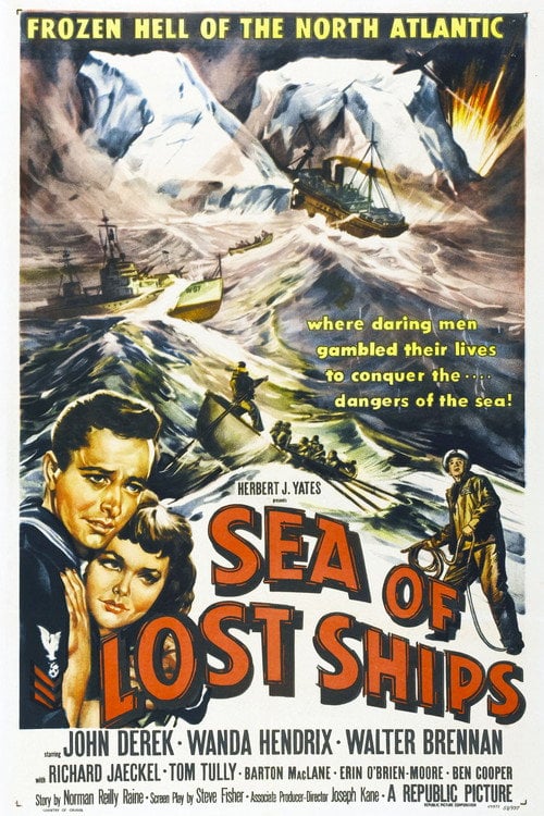 Movie poster for Sea of Lost Ships (1953)