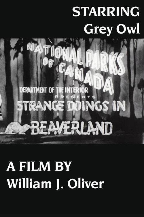 Movie poster for Strange Doings in Beaverland
